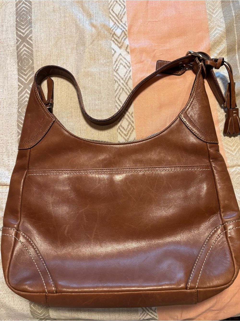 Coach Classic Brown Leather Bag - Picture 2 of 6